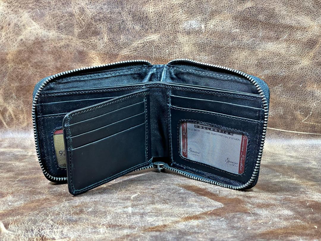 Men's Leather Bi-Fold Wallet - 1 Pc, Pocket Friendly & Stylish