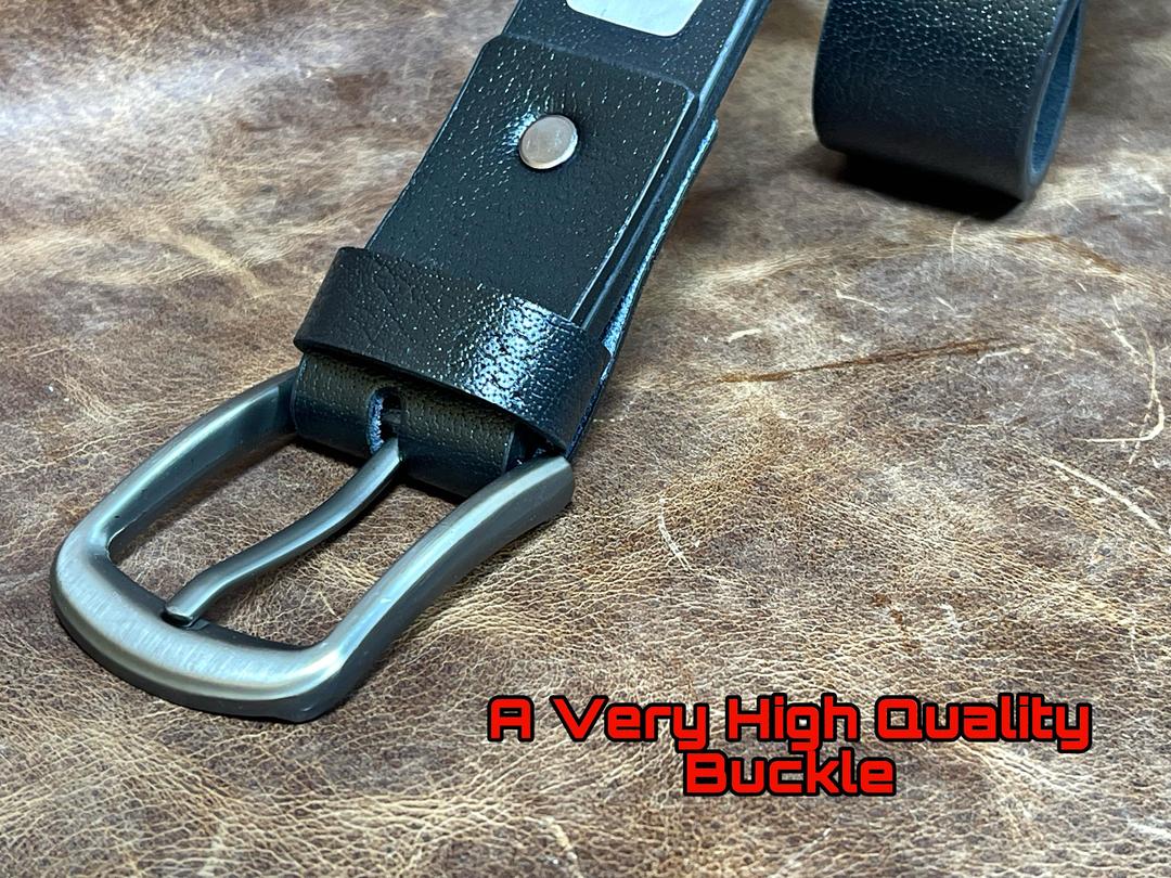 Men's Leather Belt Black