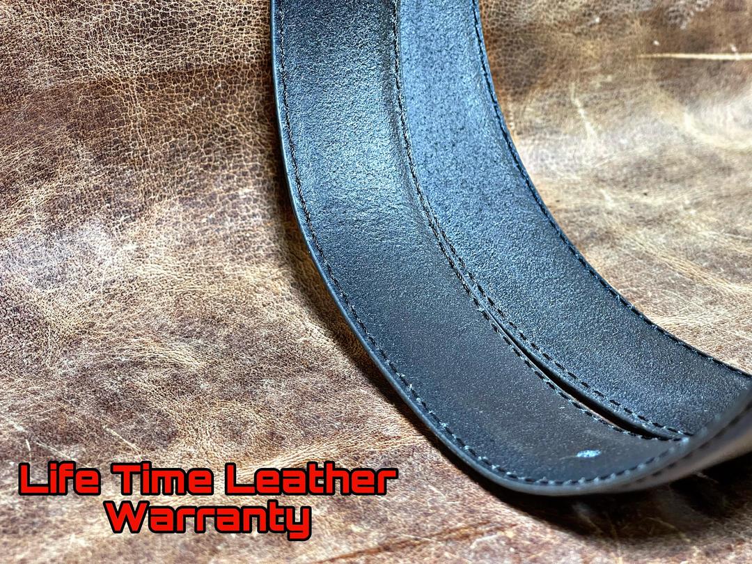 Metal Buckle Men's Leather Belt