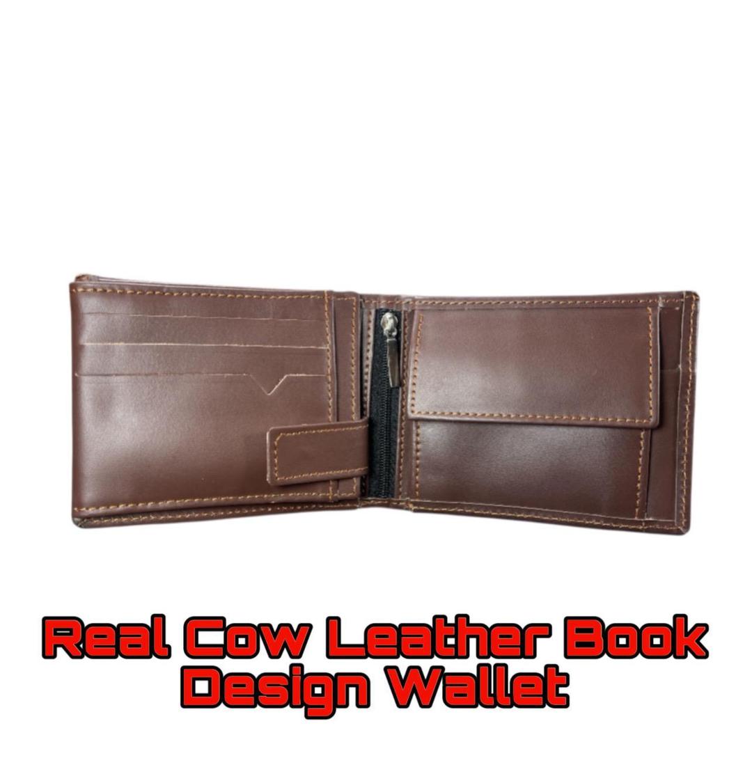 Unisex Leather Bi-Fold Wallet - 1 Pc Stylish, Slim & Pocket-Friendly