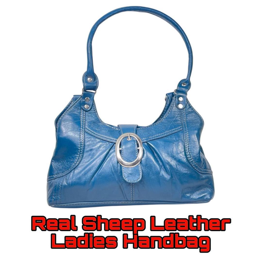 Women's Sheep Leather Plain Hand Bag